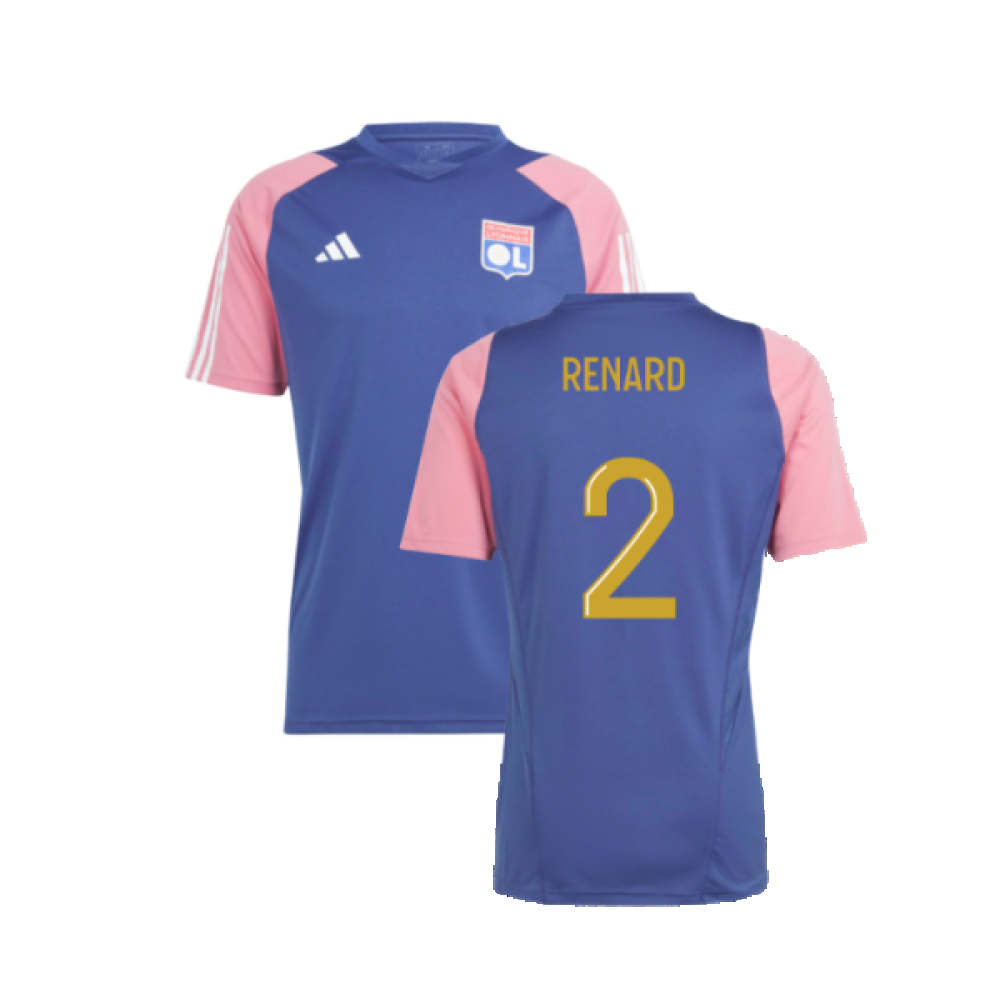 2023-2024 Olympique Lyon Training Jersey (Navy) (Renard 2)