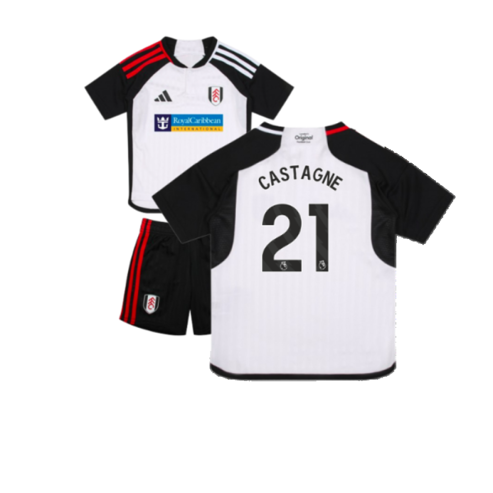 2023-2024 Fulham Home Mini Kit (Castagne 21)