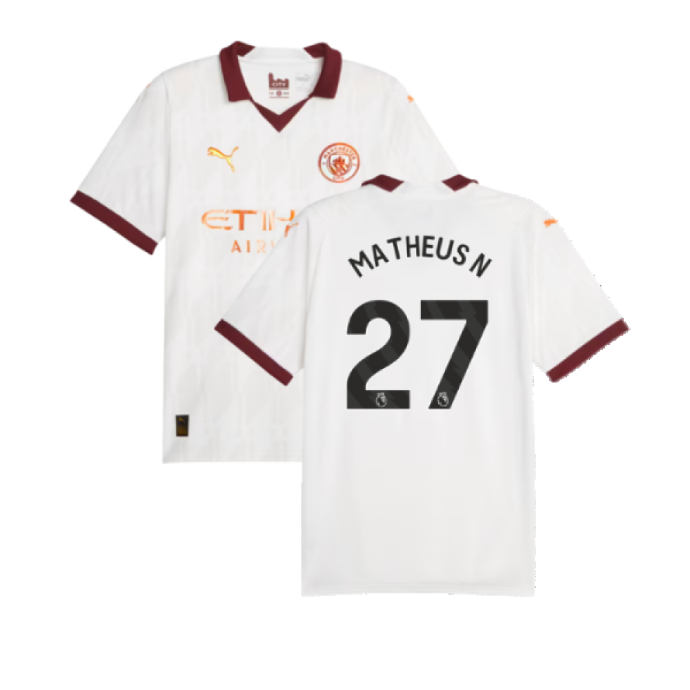 2023-2024 Man City Away Shirt (Matheus N 27)