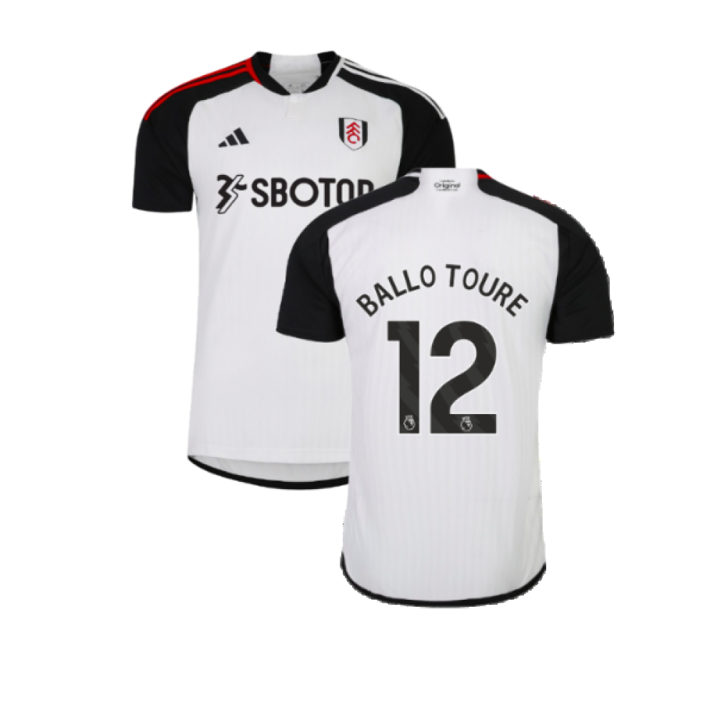 2023-2024 Fulham Home Shirt (Ballo Toure 12)