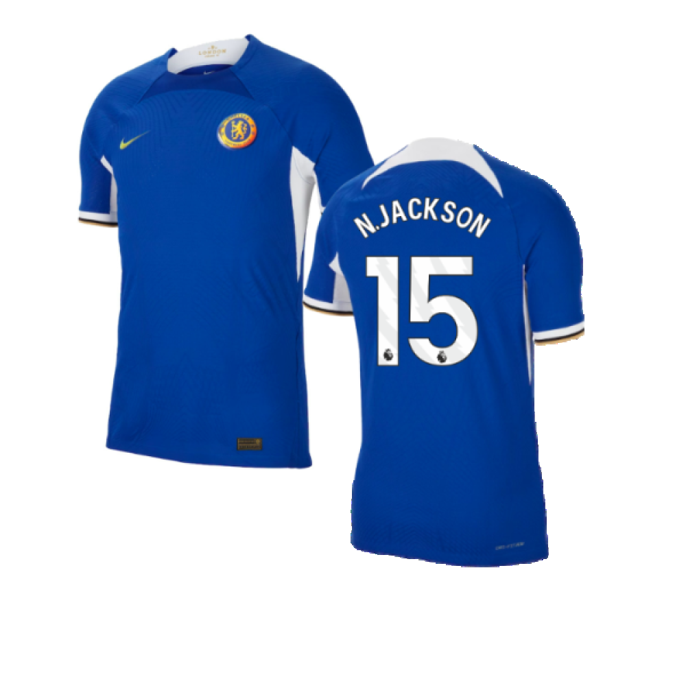 2023-2024 Chelsea Home Authentic Shirt (N.Jackson 15)