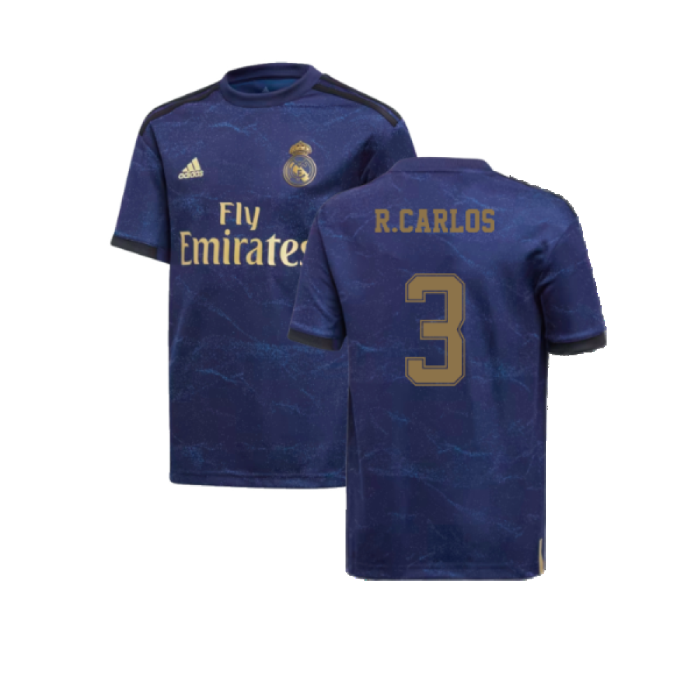 2019-2020 Real Madrid Away Youth Kit (Night Indigo) (R.CARLOS 3)