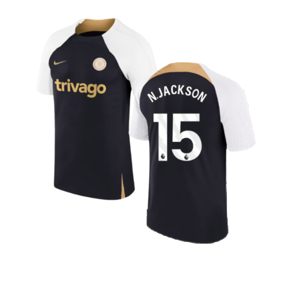 2023-2024 Chelsea Training Shirt (Pitch Blue) (N.Jackson 15)