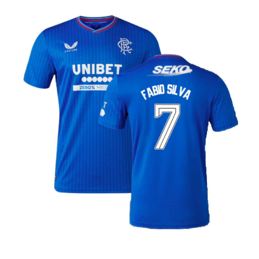 2023-2024 Rangers Home Shirt (Fabio Silva 7)