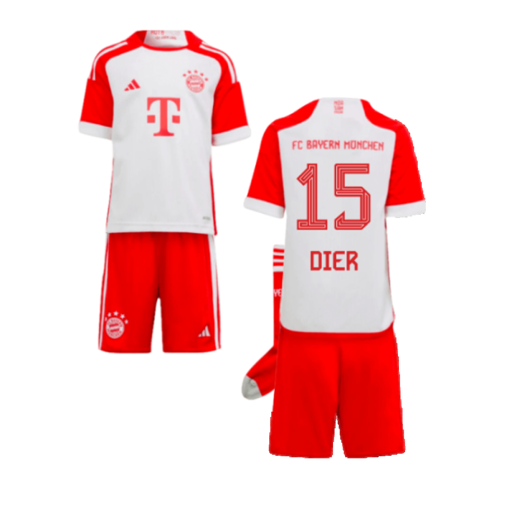 2023-2024 Bayern Munich Home Mini Kit (Dier 15)