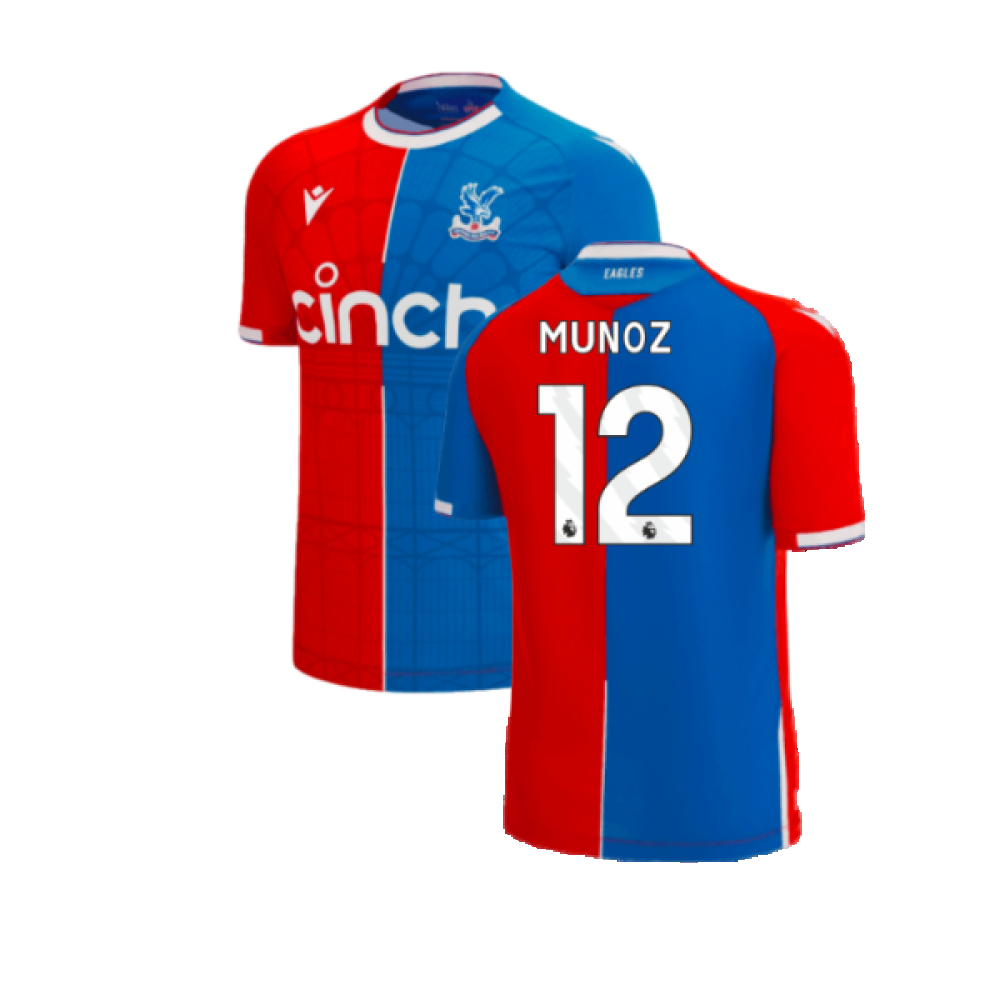 2023-2024 Crystal Palace Home Shirt (MUNOZ 12)