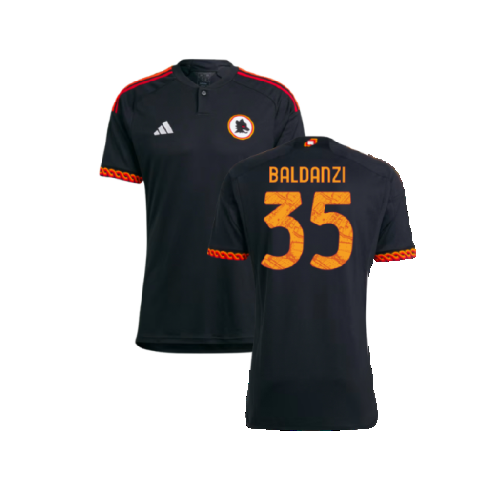 2023-2024 AS Roma Third Shirt (Baldanzi 35)