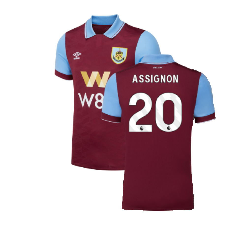 2023-2024 Burnley Home Shirt (Assignon 20)