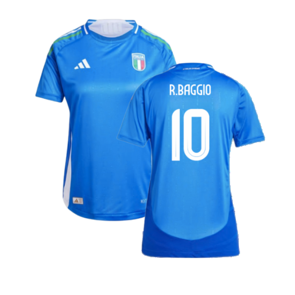 2024-2025 Italy Authentic Home Shirt (Ladies) (R.BAGGIO 10)