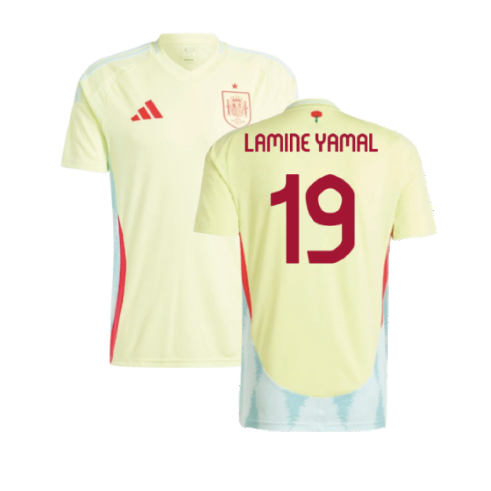 2024-2025 Spain Away Shirt (Lamine Yamal 19)