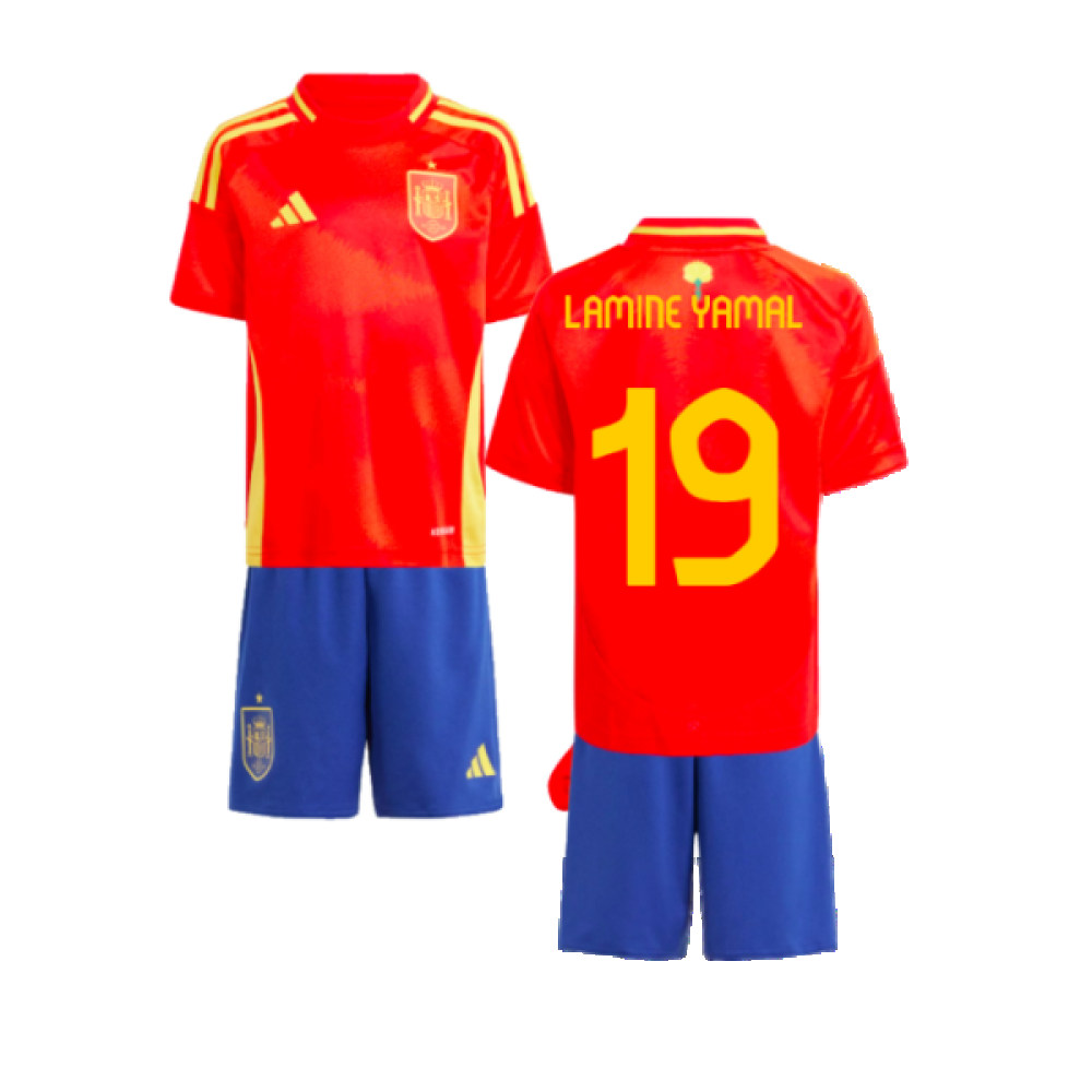 2024-2025 Spain Home Mini Kit (Lamine Yamal 19)