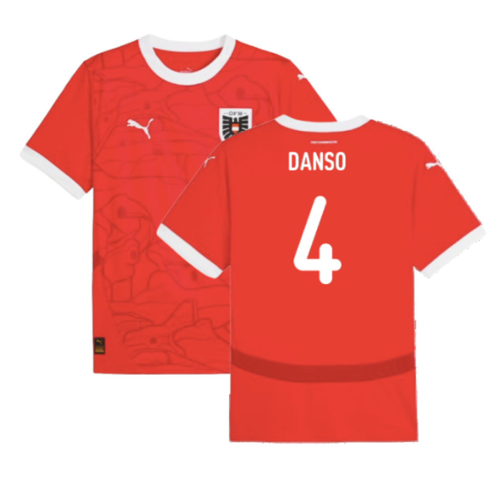 2024-2025 Austria Home Shirt (Danso 4)