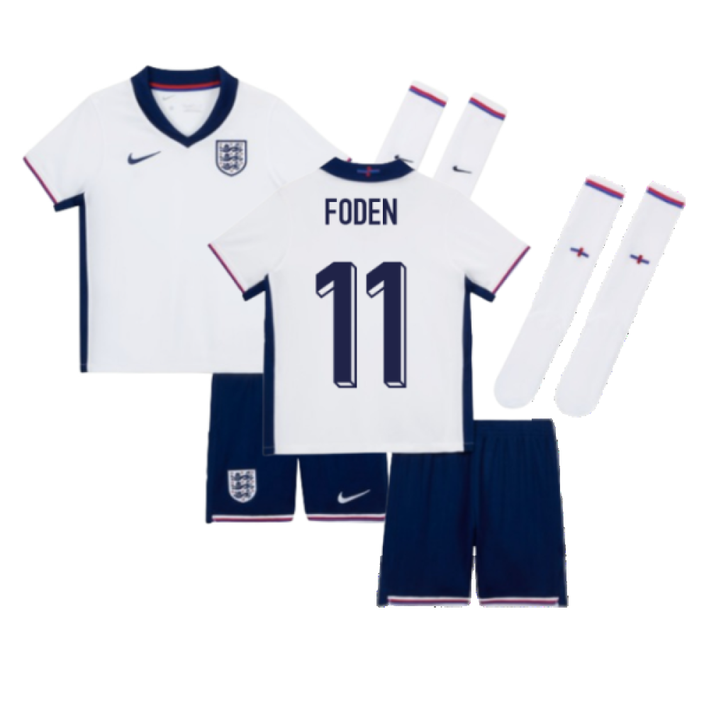 2024-2025 England Home Mini Kit (Foden 11)