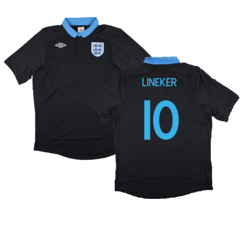 2011-2012 England Away Shirt (Lineker 10)