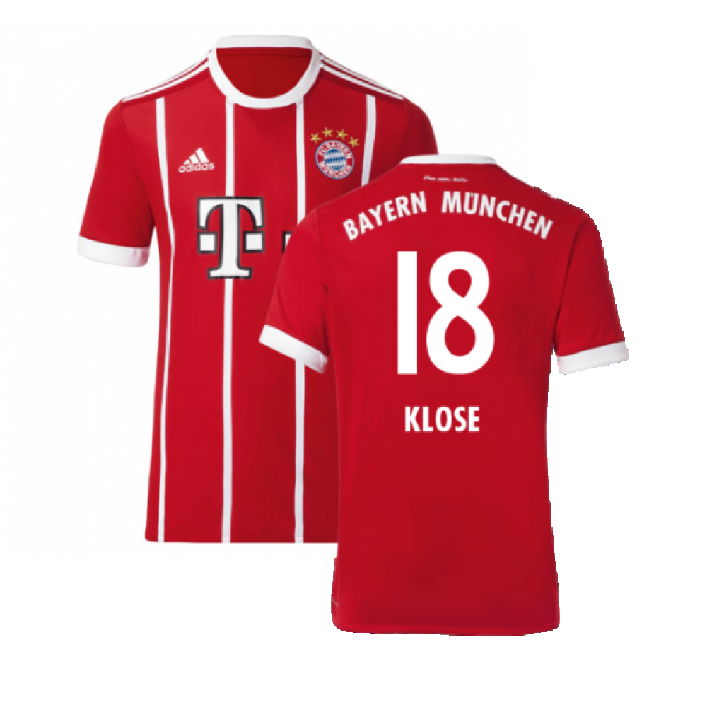 Bayern Munich 2017-18 Home Shirt ((Excellent) L) (Klose 18)