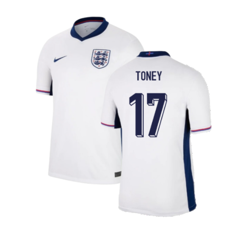 2024-2025 England Home Shirt (Toney 17)