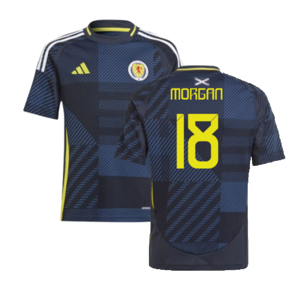 2024-2025 Scotland Home Shirt (Kids) (Morgan 18)