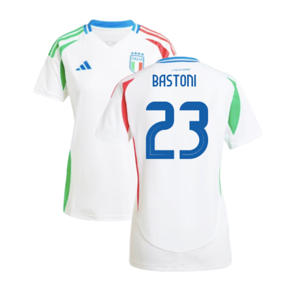 2024-2025 Italy Away Shirt (Ladies) (BASTONI 23)