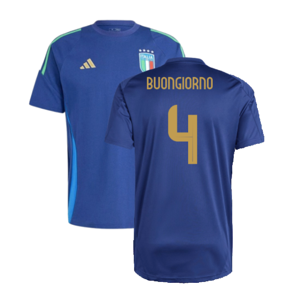 2024-2025 Italy Training Tee (Navy) (BUONGIORNO 4)