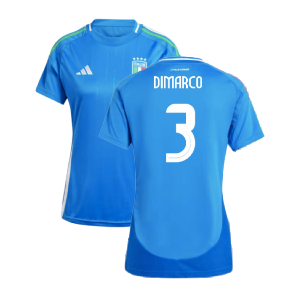 2024-2025 Italy Home Shirt (Ladies) (DIMARCO 3)