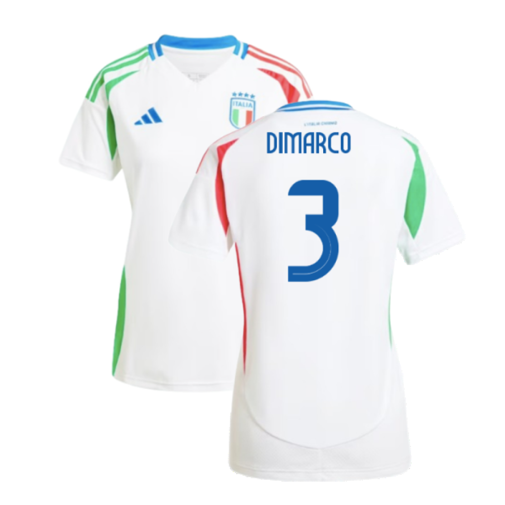 2024-2025 Italy Away Shirt (Ladies) (DIMARCO 3)