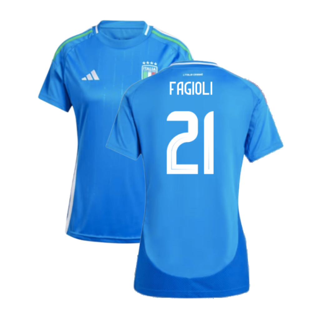 2024-2025 Italy Home Shirt (Ladies) (FAGIOLI 21)