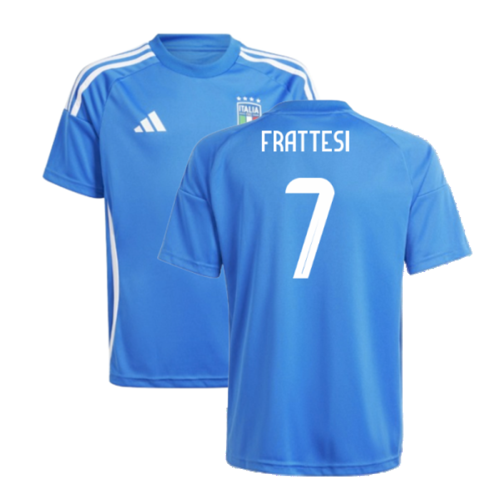 2024-2025 Italy Home Fan Jersey (Kids) (FRATTESI 7)