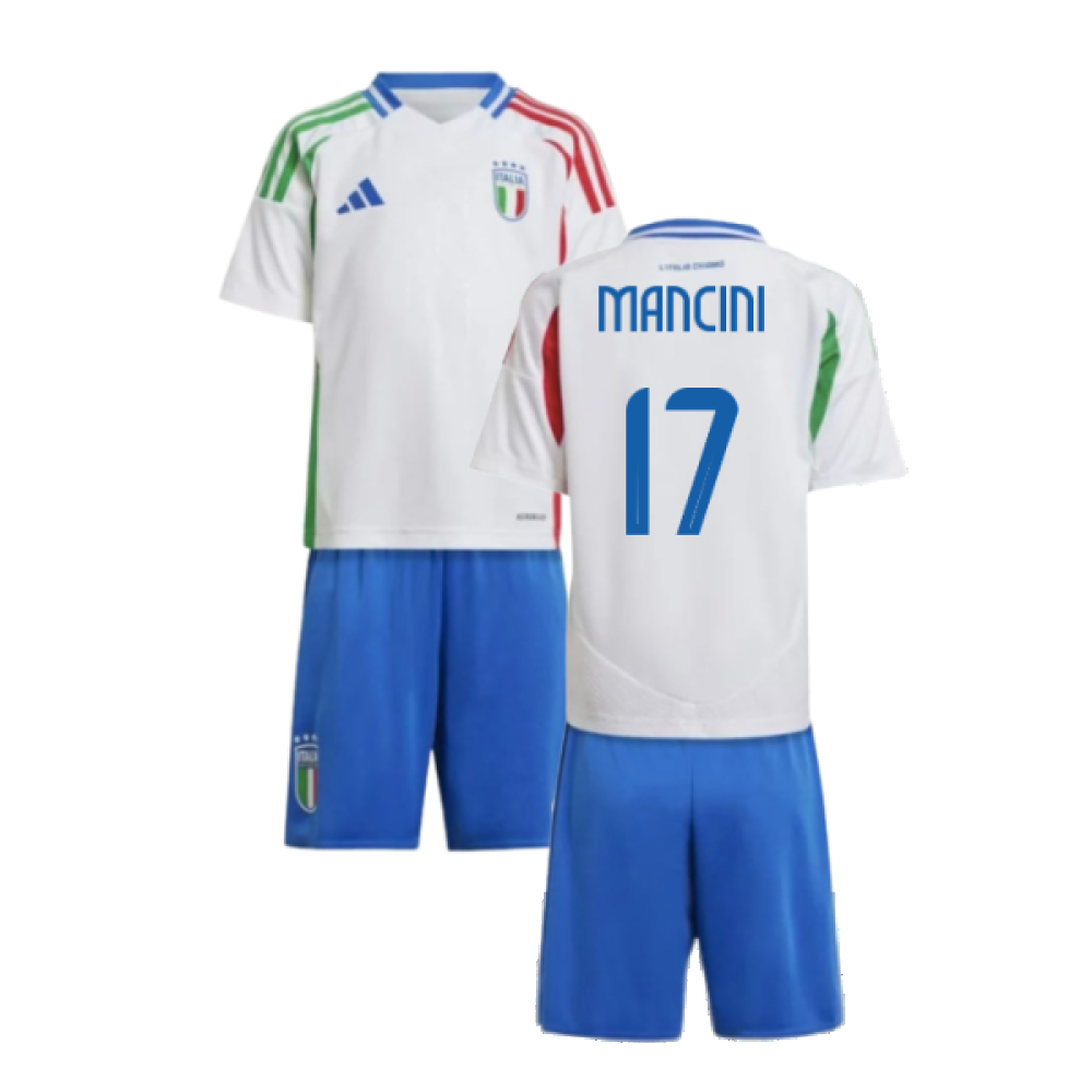 2024-2025 Italy Away Mini Kit (MANCINI 17)