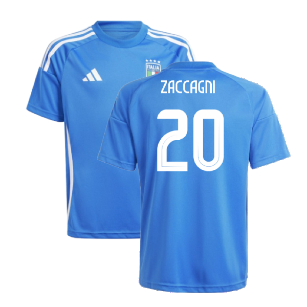 2024-2025 Italy Home Fan Jersey (Kids) (ZACCAGNI 20)