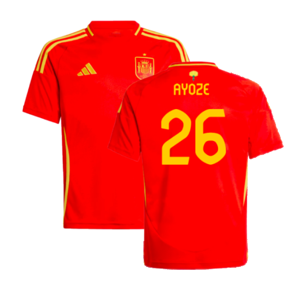 2024-2025 Spain Home Shirt (Kids) (Ayoze 26)