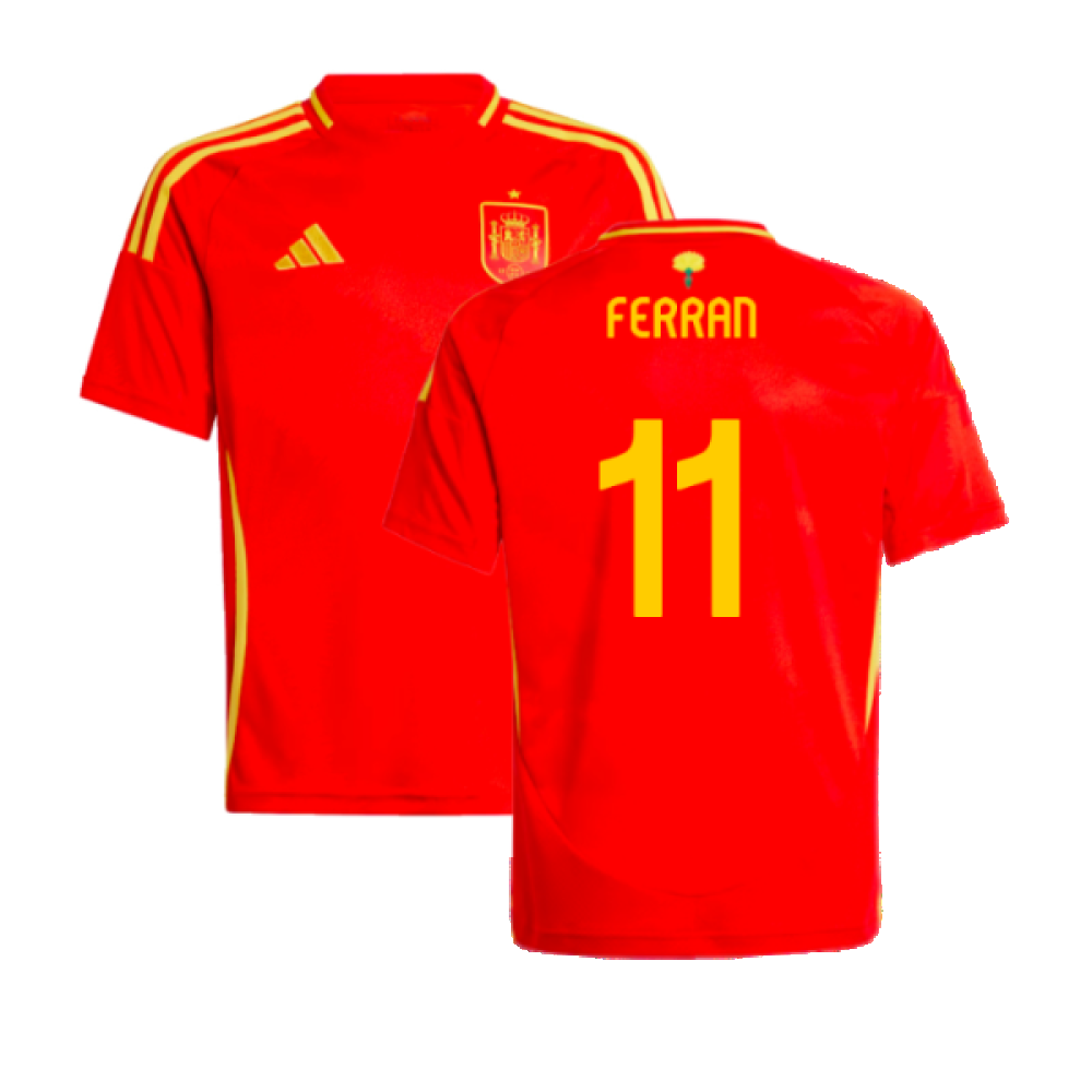 2024-2025 Spain Home Shirt (Kids) (Ferran 11)