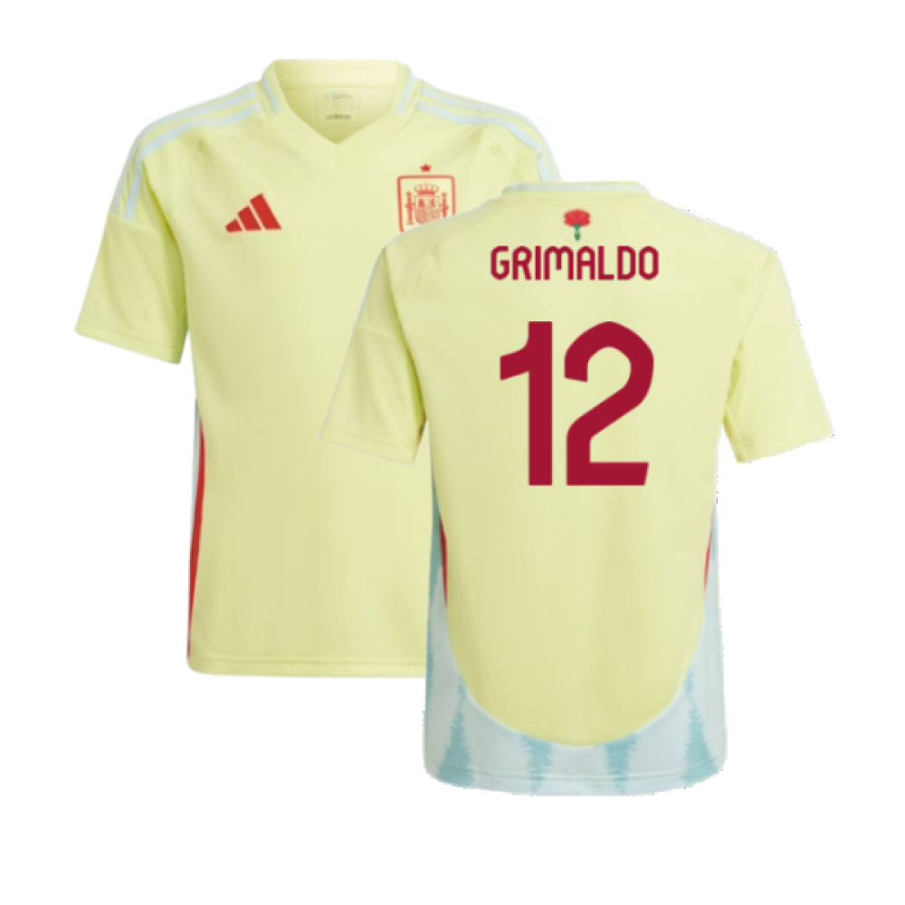 2024-2025 Spain Away Shirt (Kids) (Grimaldo 12)