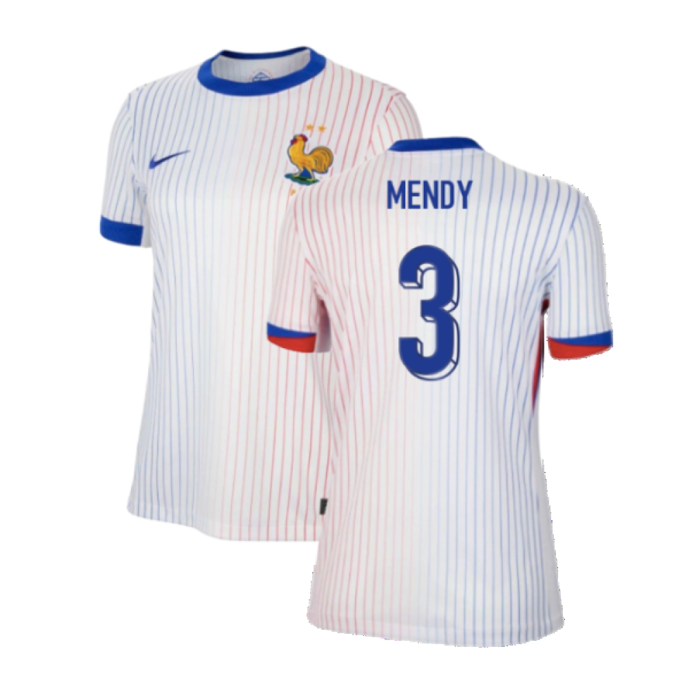 2024-2025 France Away Shirt (Womens) (Mendy 3)