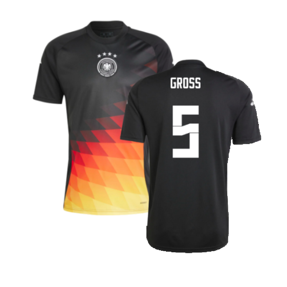 2024-2025 Germany Pre-Match Shirt (Black) (Gross 5)