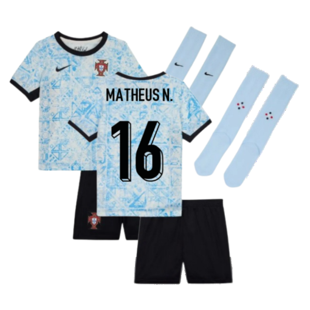 2024-2025 Portugal Away Mini Kit (Matheus N. 16)