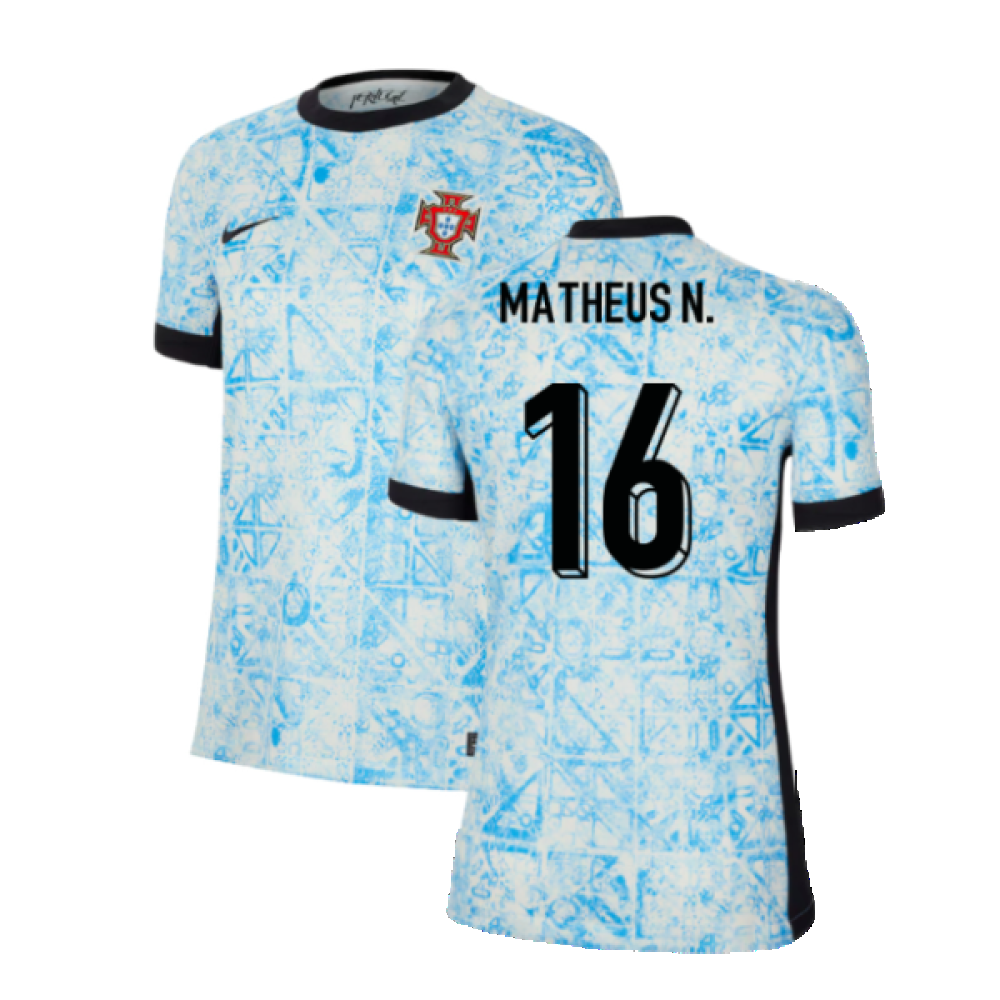 2024-2025 Portugal Away Shirt (Womens) (Matheus N. 16)