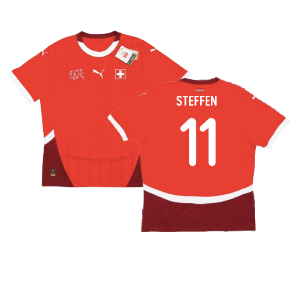 2024-2025 Switzerland Home Shirt (Steffen 11)