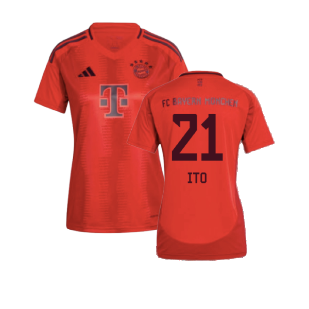 2024-2025 Bayern Munich Home Shirt (Womens) (Ito 21)