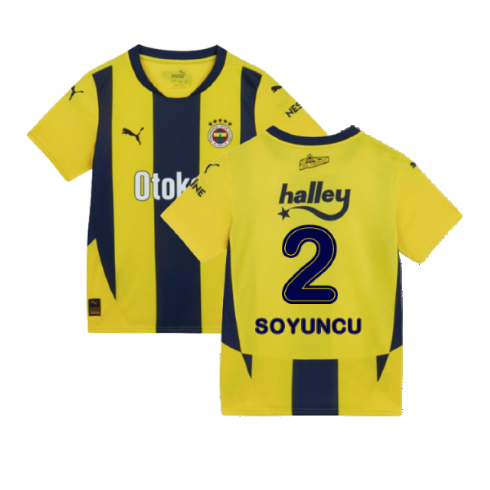 2024-2025 Fenerbahce Home Shirt (Kids) (Soyuncu 2)