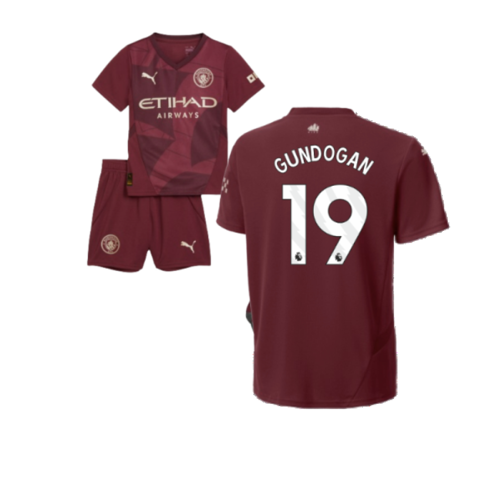 2024-2025 Man City Third Mini Kit (Gundogan 19)