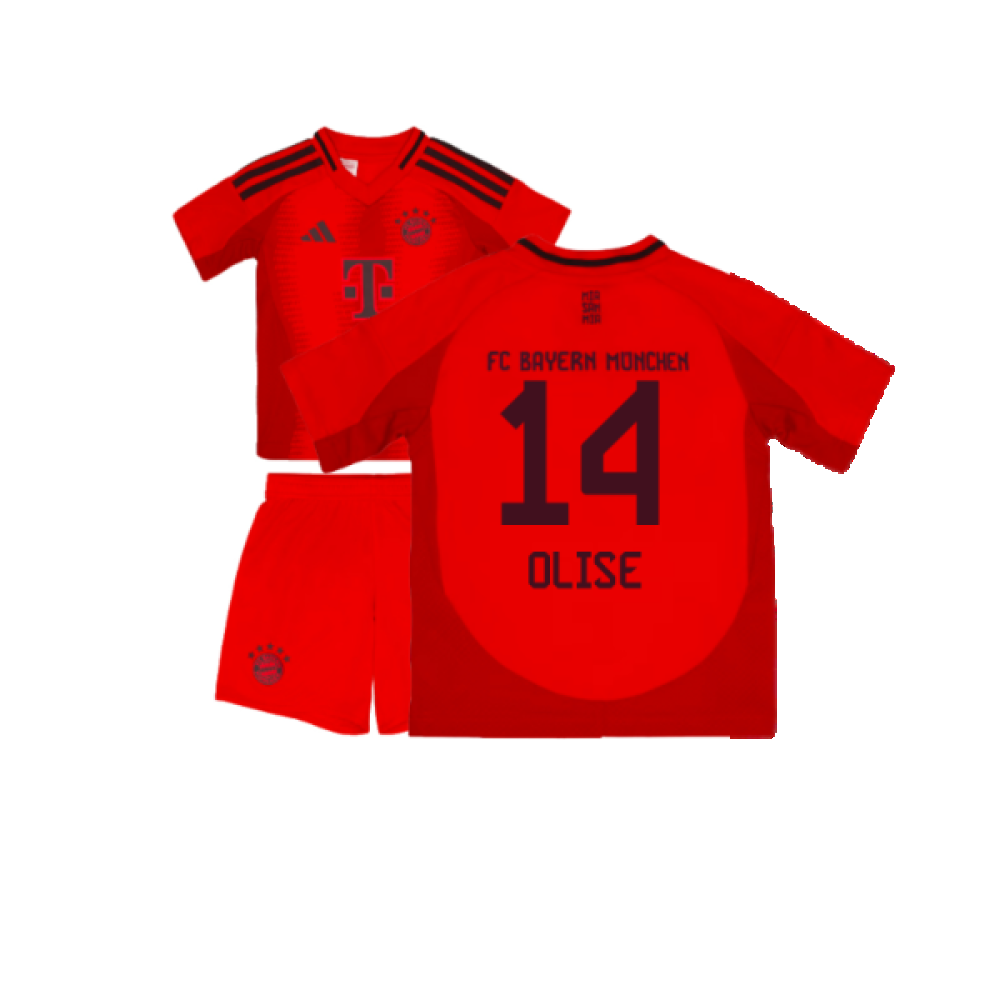 2024-2025 Bayern Munich Home Mini Kit (Olise 14)