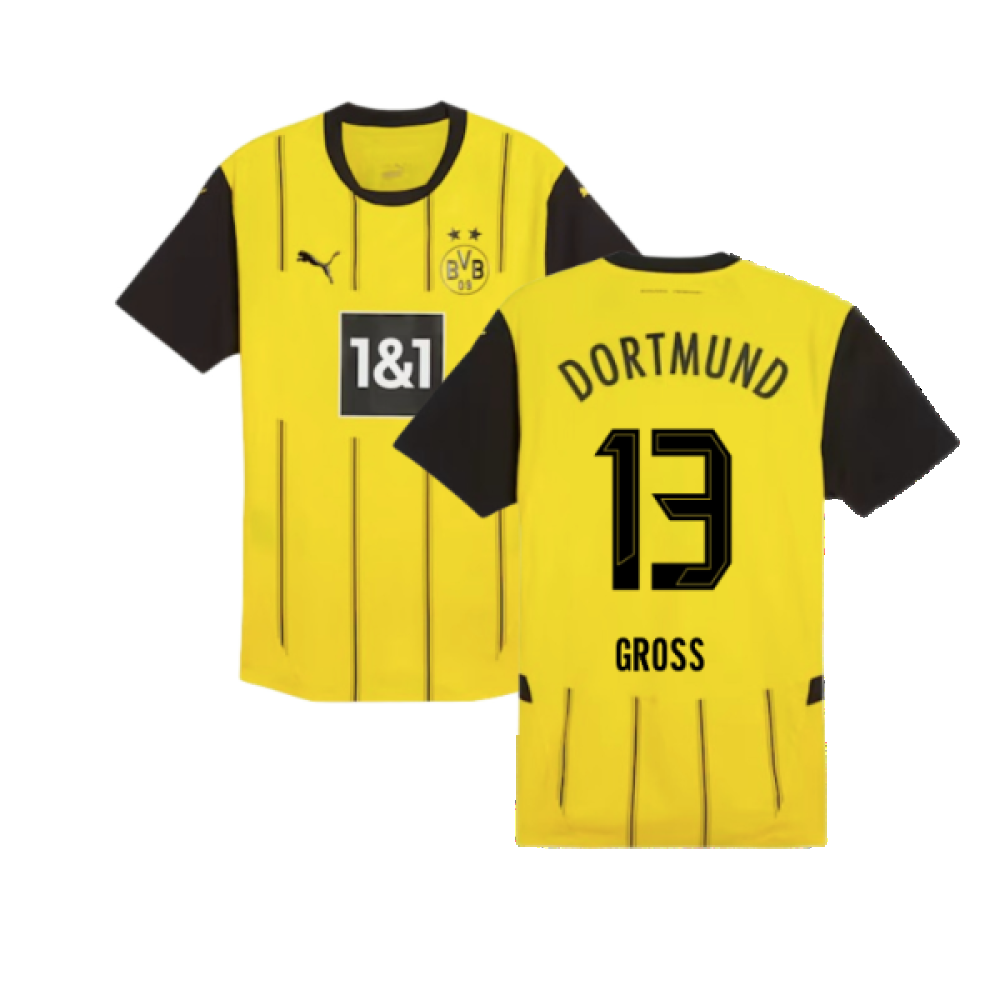 2024-2025 Borussia Dortmund Authentic Home Shirt (Gross 13)