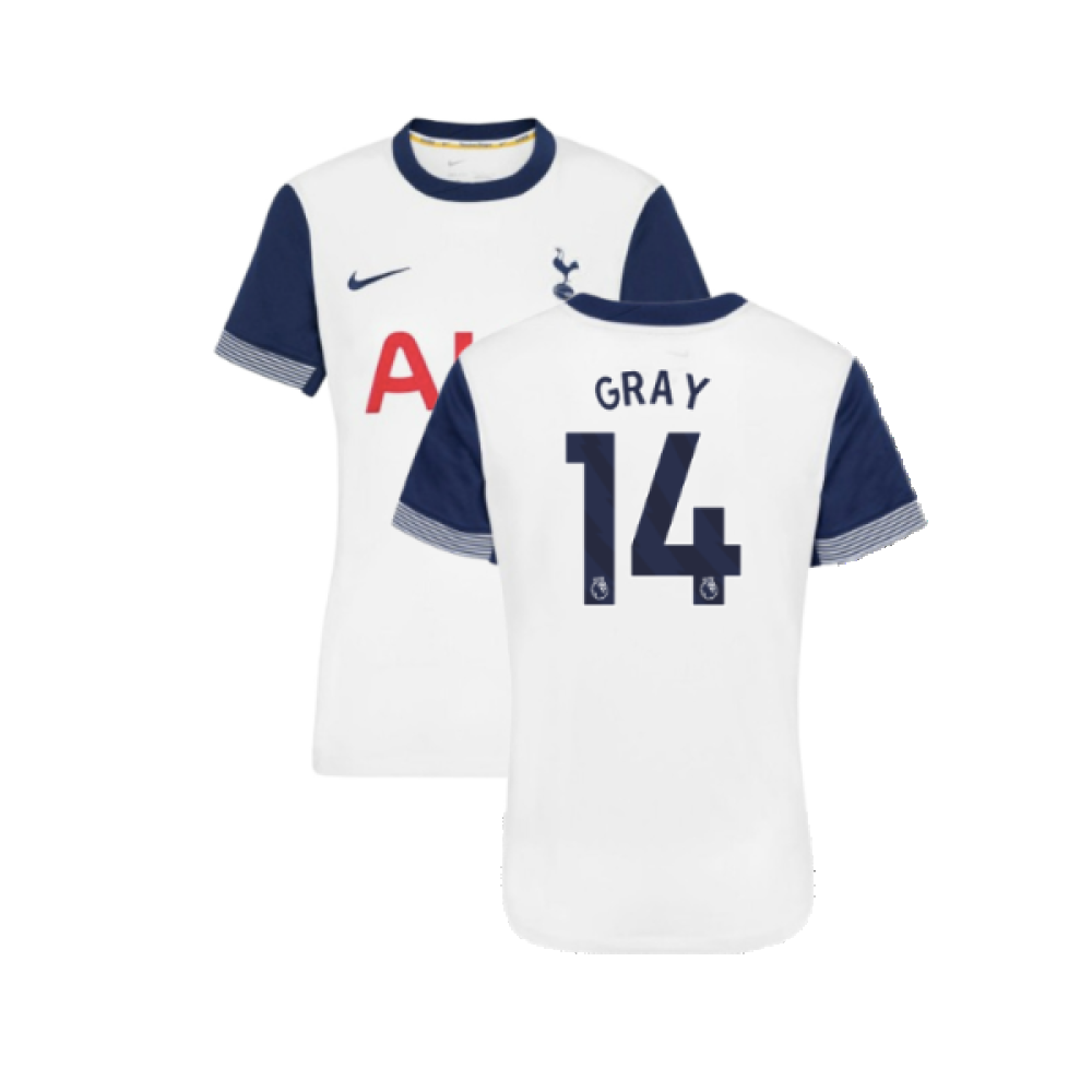 2024-2025 Tottenham Hotspur Home Shirt - Womens (Gray 14)