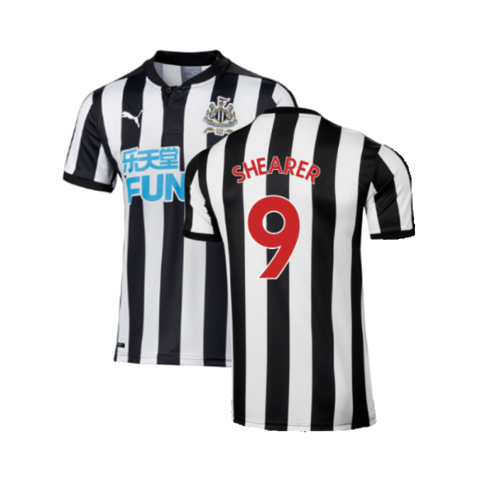 Newcastle United 2017-18 Home Shirt ((Excellent) XXL) (Shearer 9)