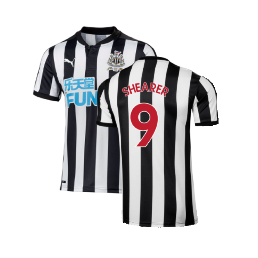 Newcastle United 2017-18 Home Shirt ((Excellent) L) (Shearer 9)