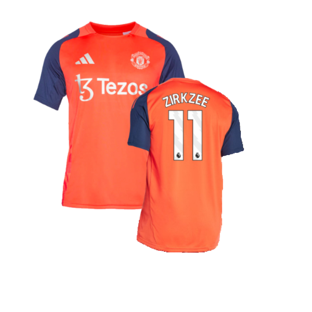 2024-2025 Man Utd Training Jersey (Red) (Zirkzee 11)