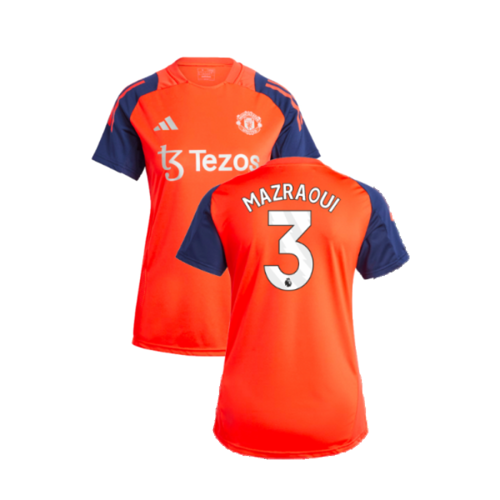 2024-2025 Man Utd Training Jersey (Red) - Womens (Mazraoui 3)