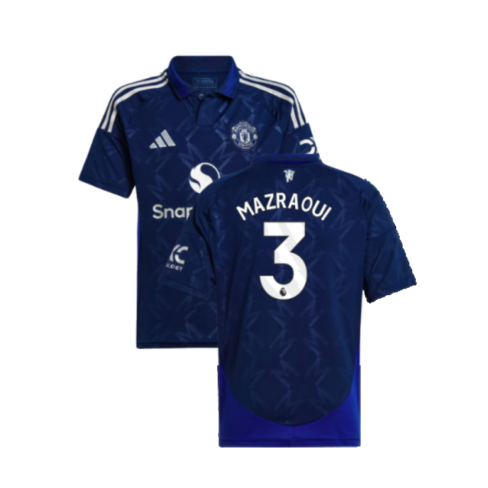 2024-2025 Man Utd Away Shirt (Kids) (Mazraoui 3)