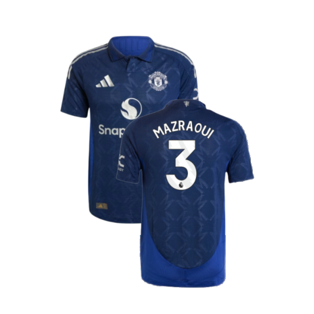 2024-2025 Man Utd Authentic Away Shirt (Mazraoui 3)