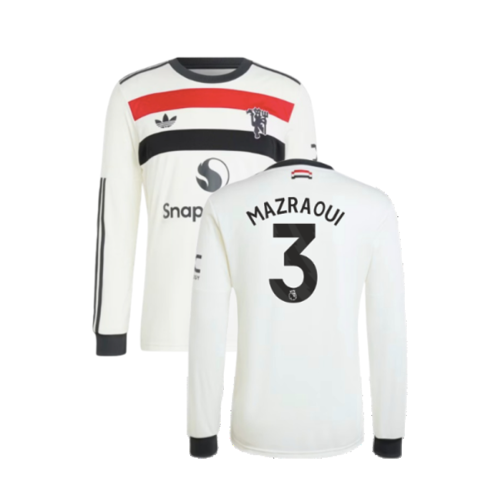 2024-2025 Man Utd Long Sleeve Third Shirt (Mazraoui 3)